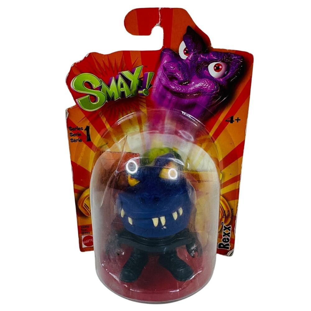 2004‎ Mattel Smax Rexx Series 1 Action Figure Toy